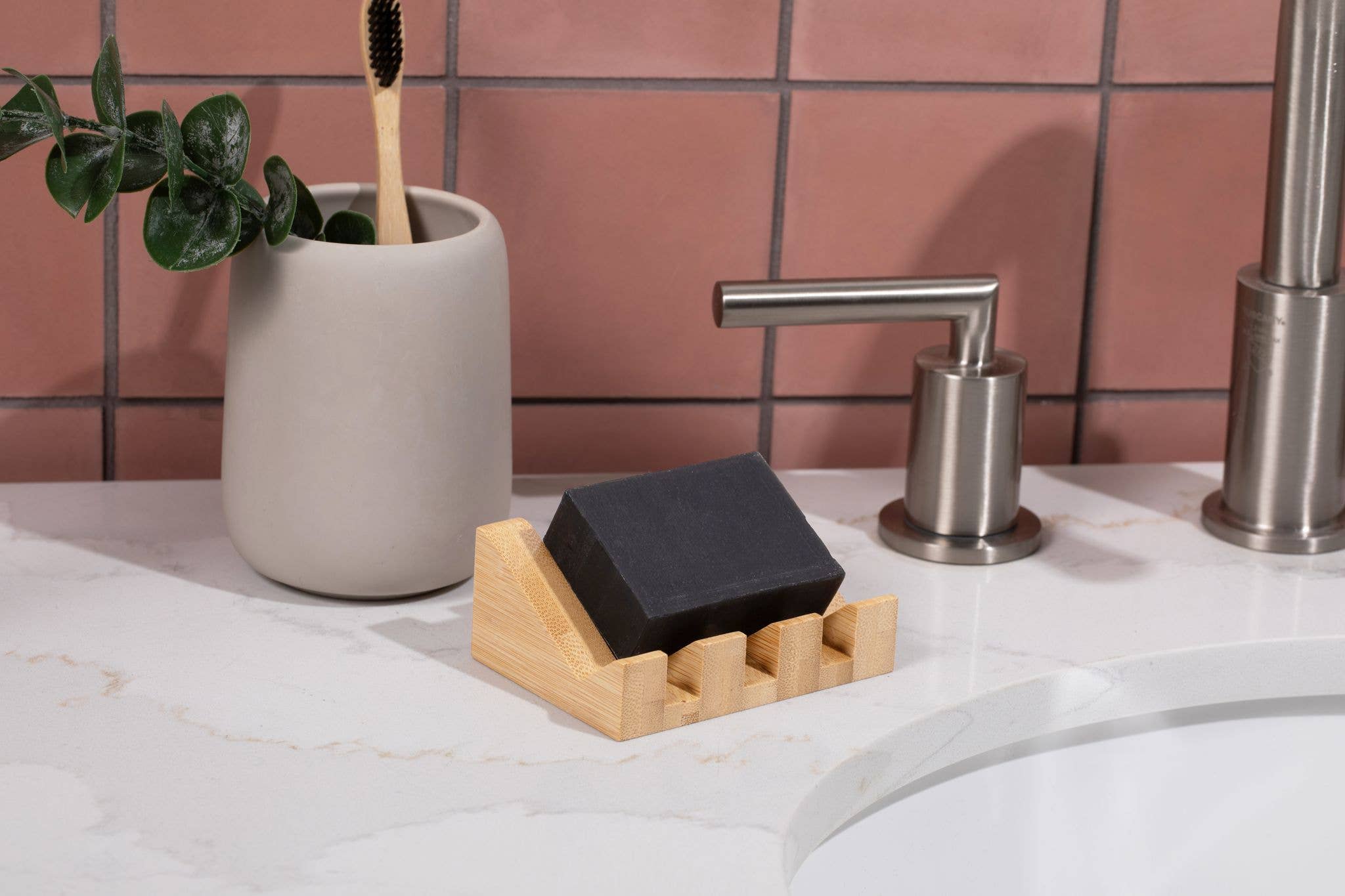 Bamboo Soap Lift | Mountain | Soap Dish Bestseller