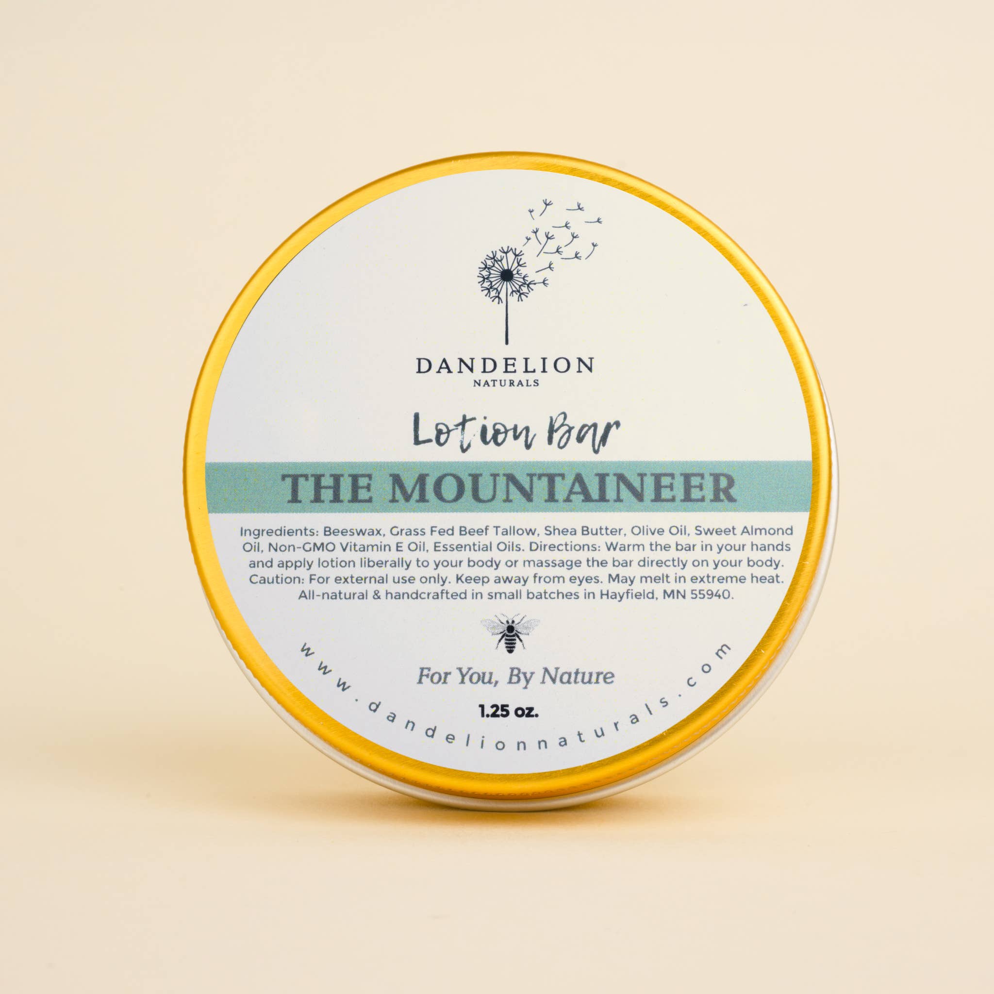 Tallow Lotion Bar with Cedarwood, Frankincense, Patchouli