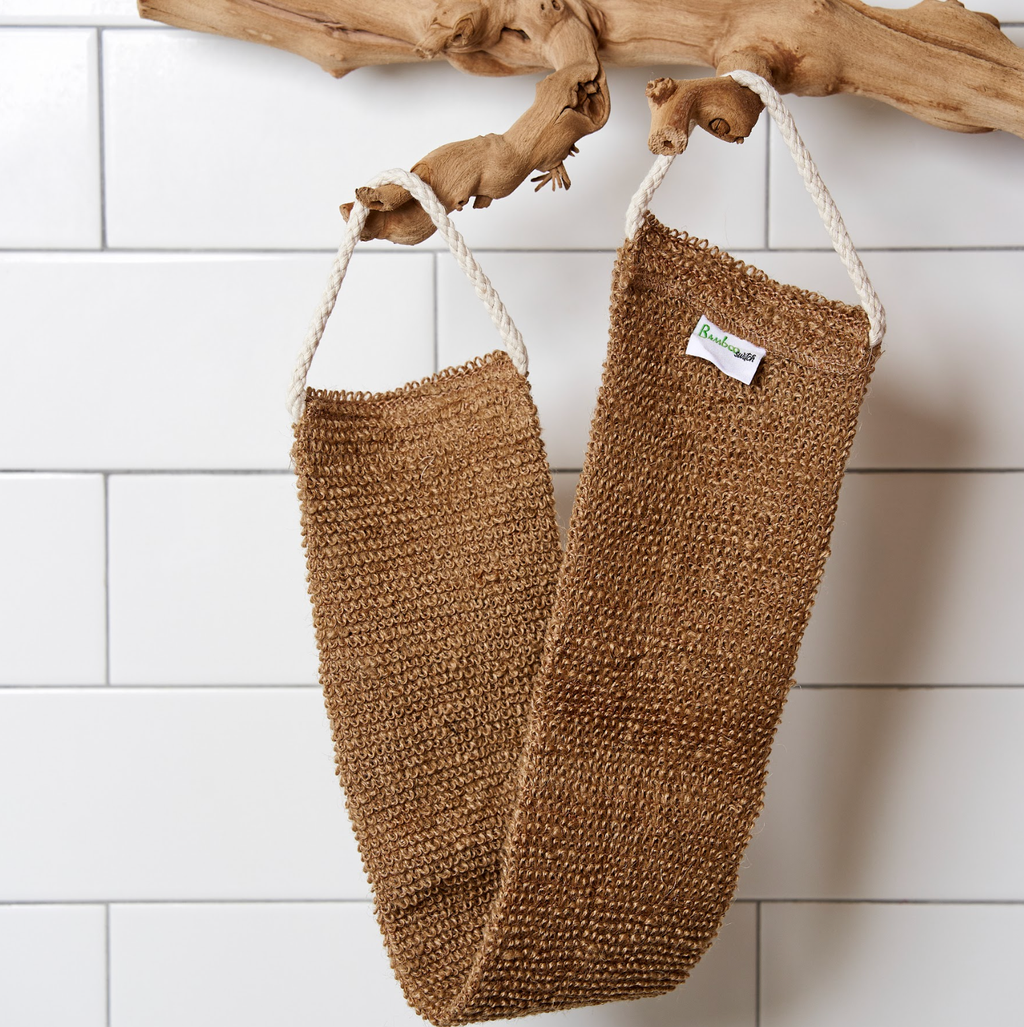 Sisal Linen Back Exfoliating Strap | Gift Bestseller