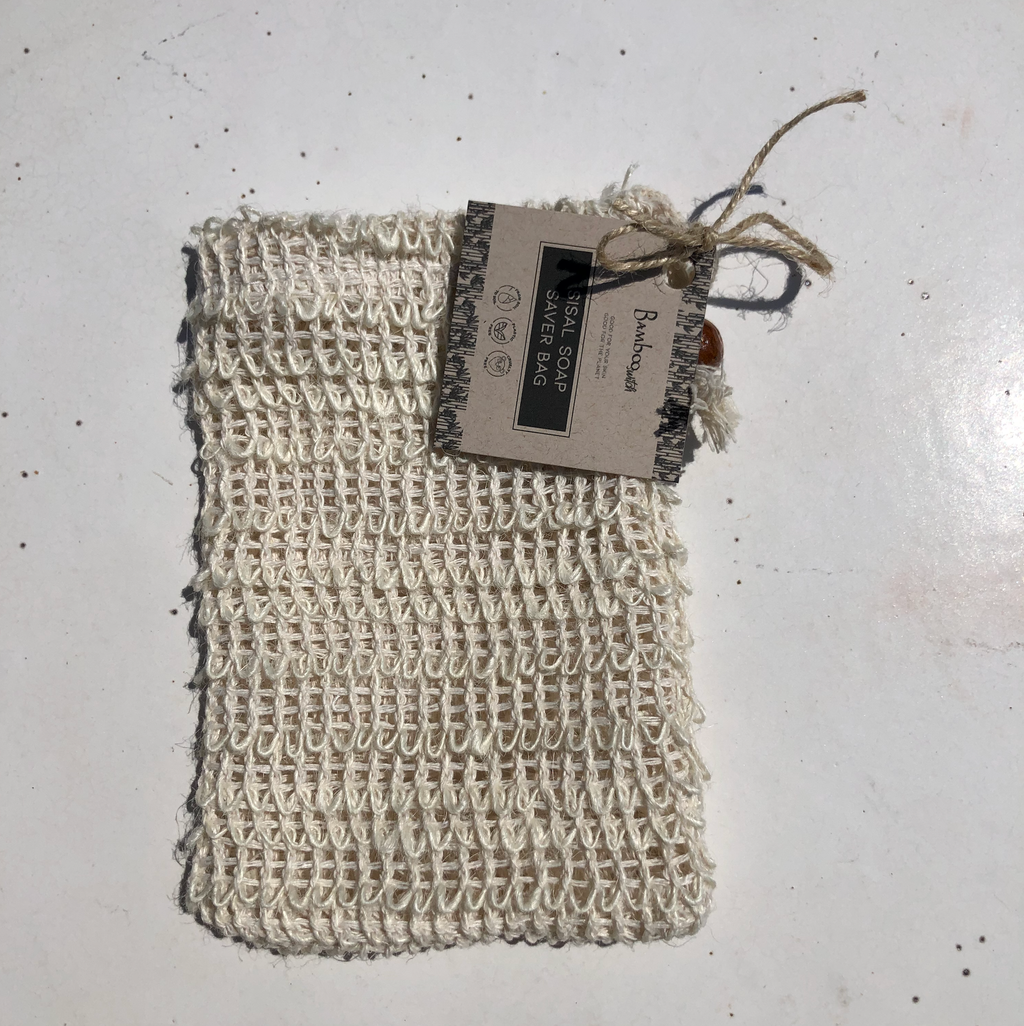 Compostable Sisal Soap Saver Bag | Soap Gift Bestseller