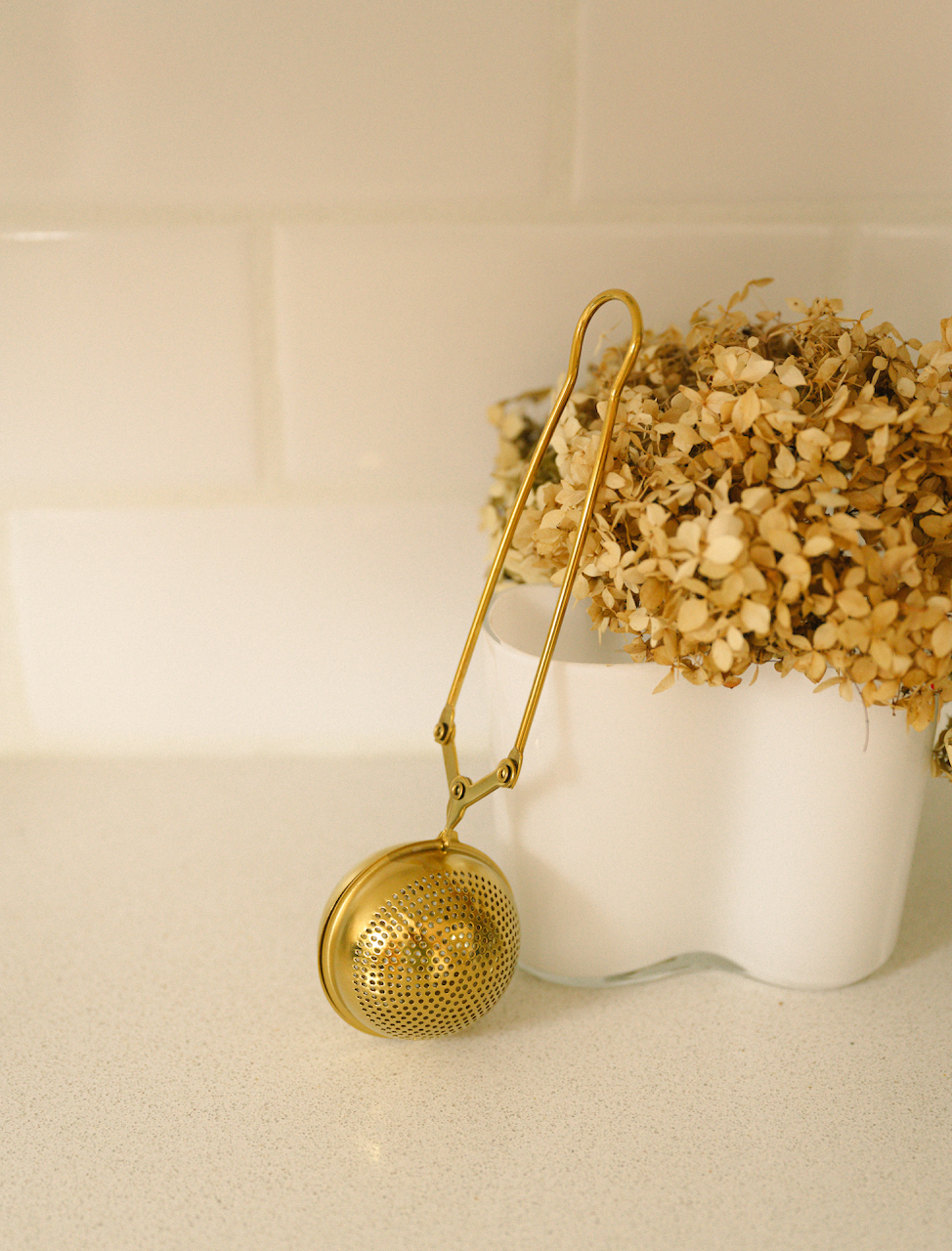 Stainless Steel Tea Strainer | Tea Bestseller: Gold