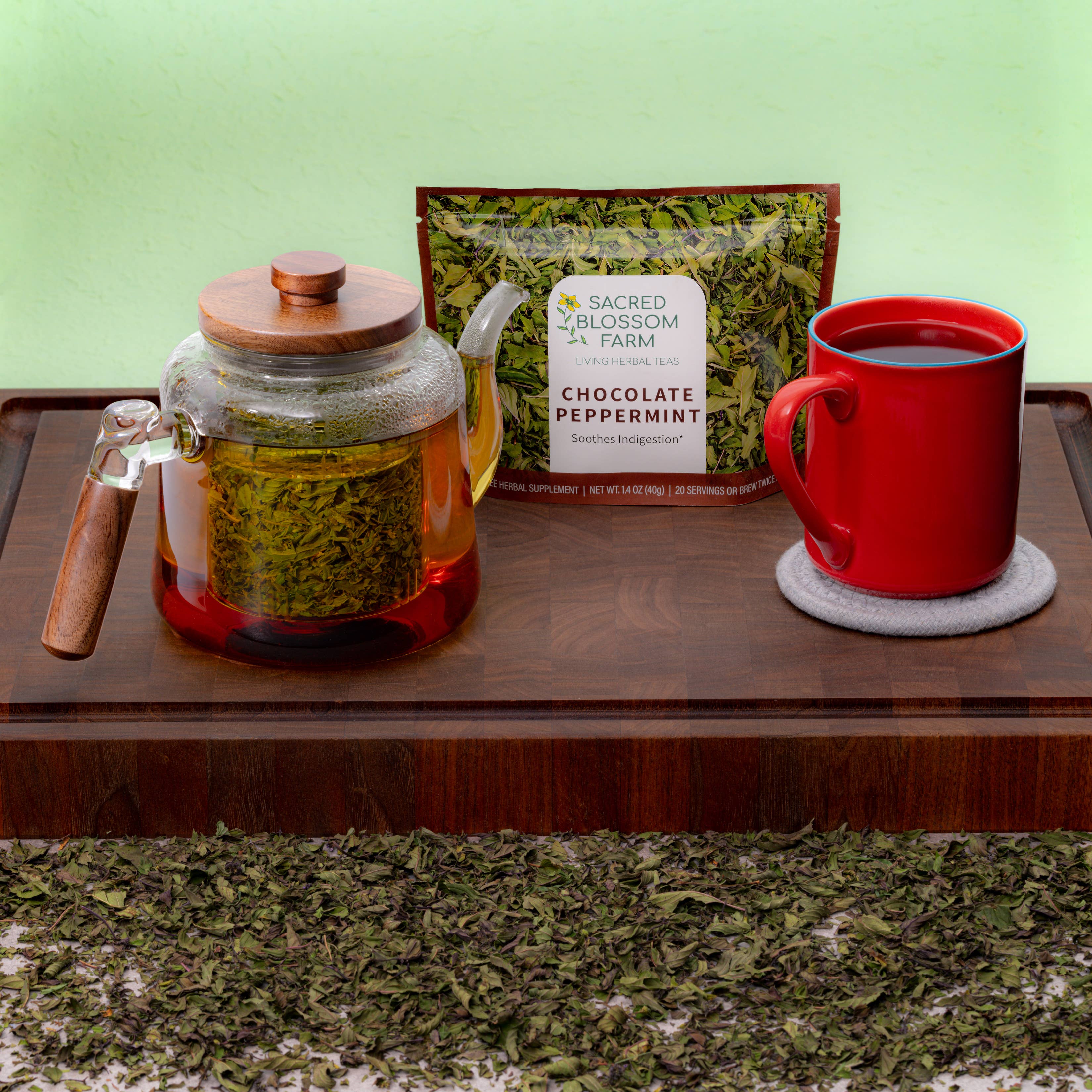 Chocolate Peppermint Herbal Tea